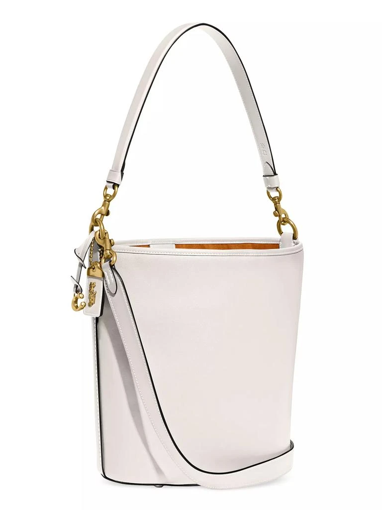 商品Coach|Dakota Leather Bucket Bag,价格¥1881,第3张图片详细描述