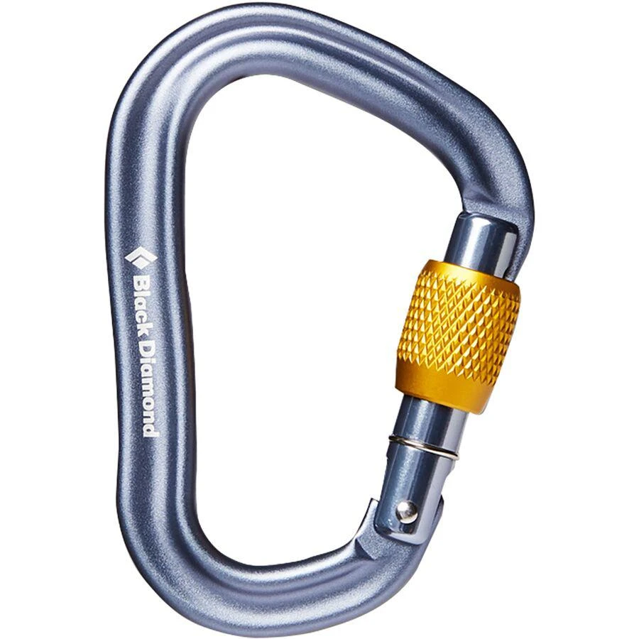 商品Black Diamond|VaporLock Screwgate Carabiner 安全钩,价格¥140,第1张图片