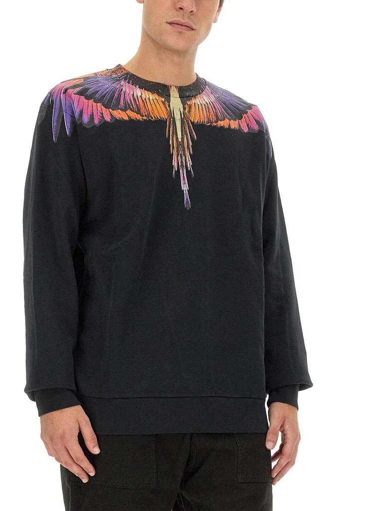 商品Marcelo Burlon|MARCELO BURLON COUNTY OF MILAN SWEATSHIRT WINGS,价格¥2280,第2张图片详细描述