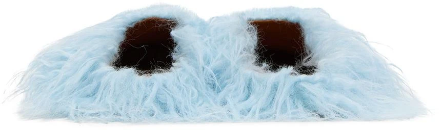 商品Marni|SSENSE Exclusive Blue Fussbett Sabot Loafers,价格¥4315,第2张图片详细描述