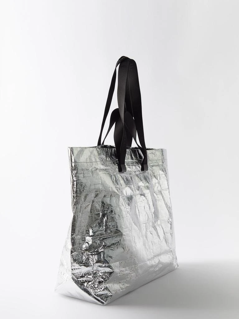 商品Givenchy|G-Shopper metallic coated-canvas tote bag,价格¥7567,第4张图片详细描述