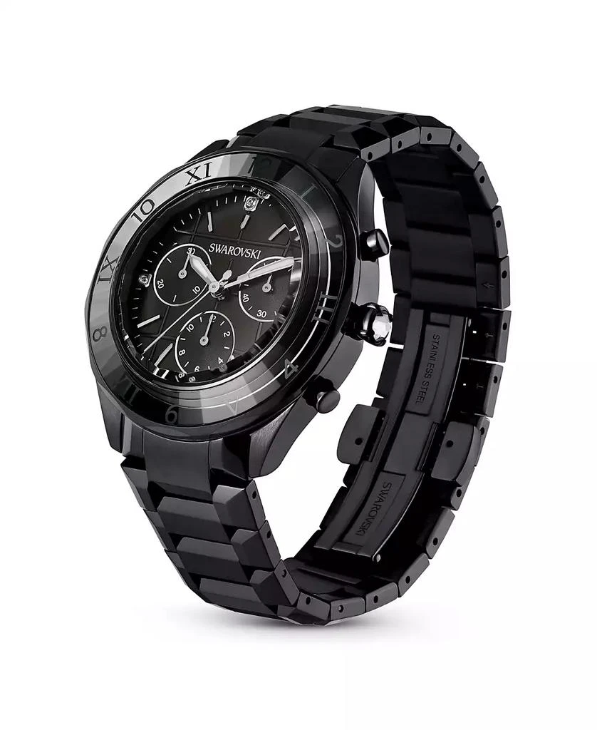 商品Swarovski|Women's Quartz Black Metal Watch, Swiss Made 39mm,价格¥3510,第2张图片详细描述