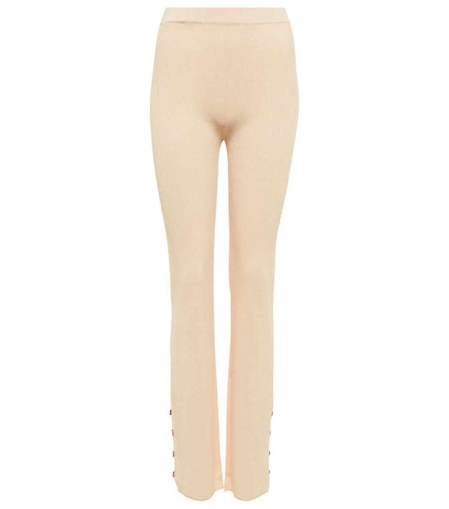 商品Acne Studios|Linen-blend leggings,价格¥1299,第1张图片