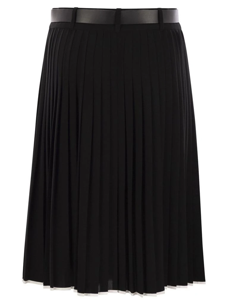 商品Max Mara|Max Mara Studio Savana Belted Pleated Skirt,价格¥2157,第2张图片详细描述