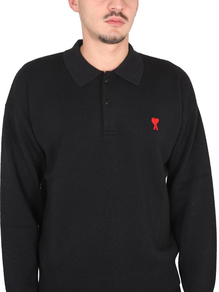 商品AMI|Ami Alexandre Mattiussi Ami De Coeur Polo Shirt,价格¥2417,第4张图片详细描述