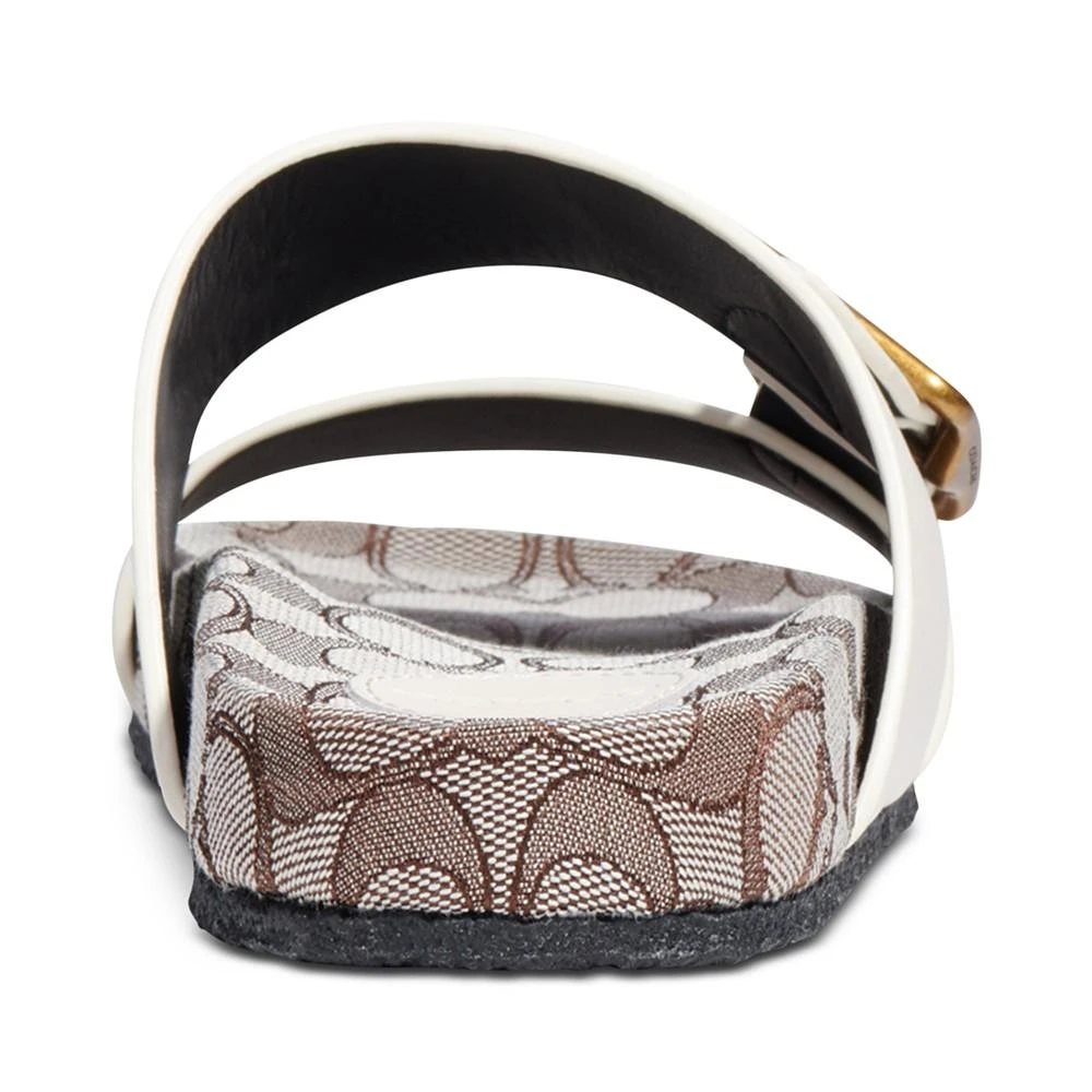 商品Coach|Women's Addison Logo Footbed Sandals,价格¥834,第3张图片详细描述