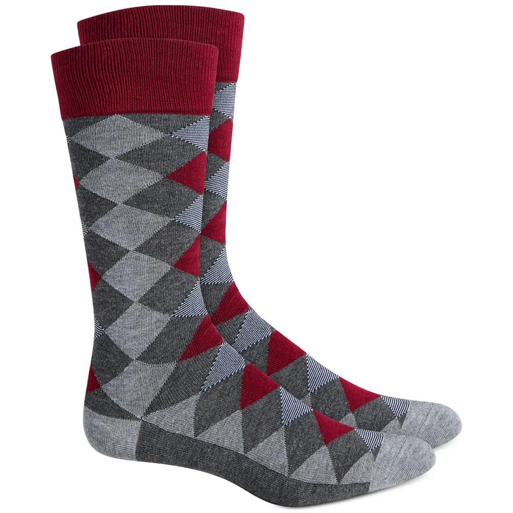 商品Alfani|Men's Diamond Dress Socks, Created for Macy's,价格¥38,第1张图片