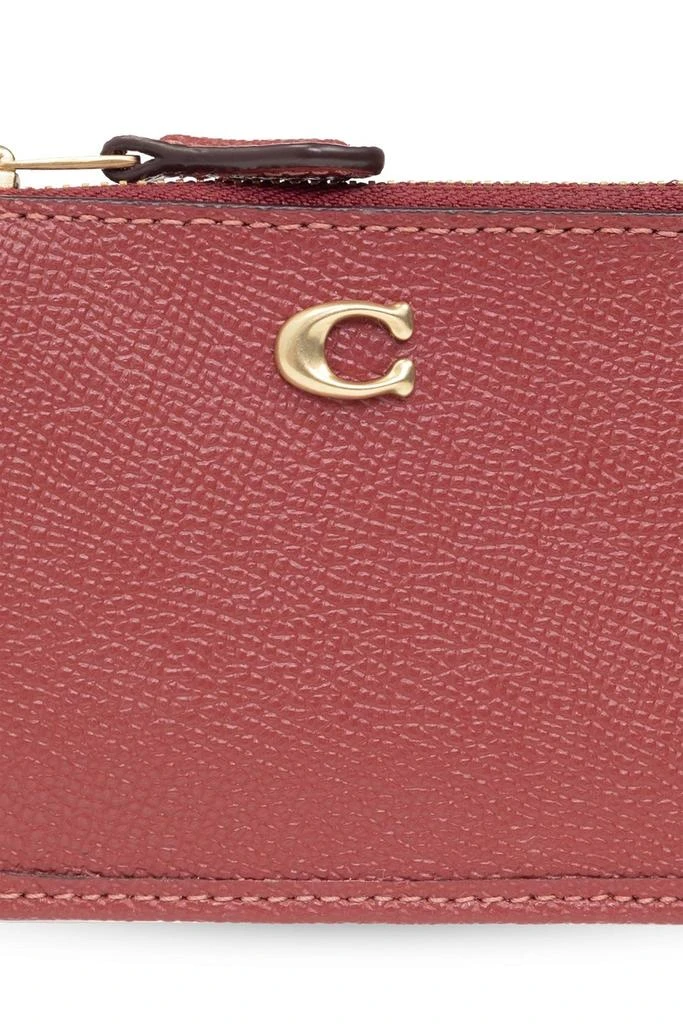 商品Coach|Coach Logo Plaque Zipped Card Case,价格¥2073,第5张图片详细描述