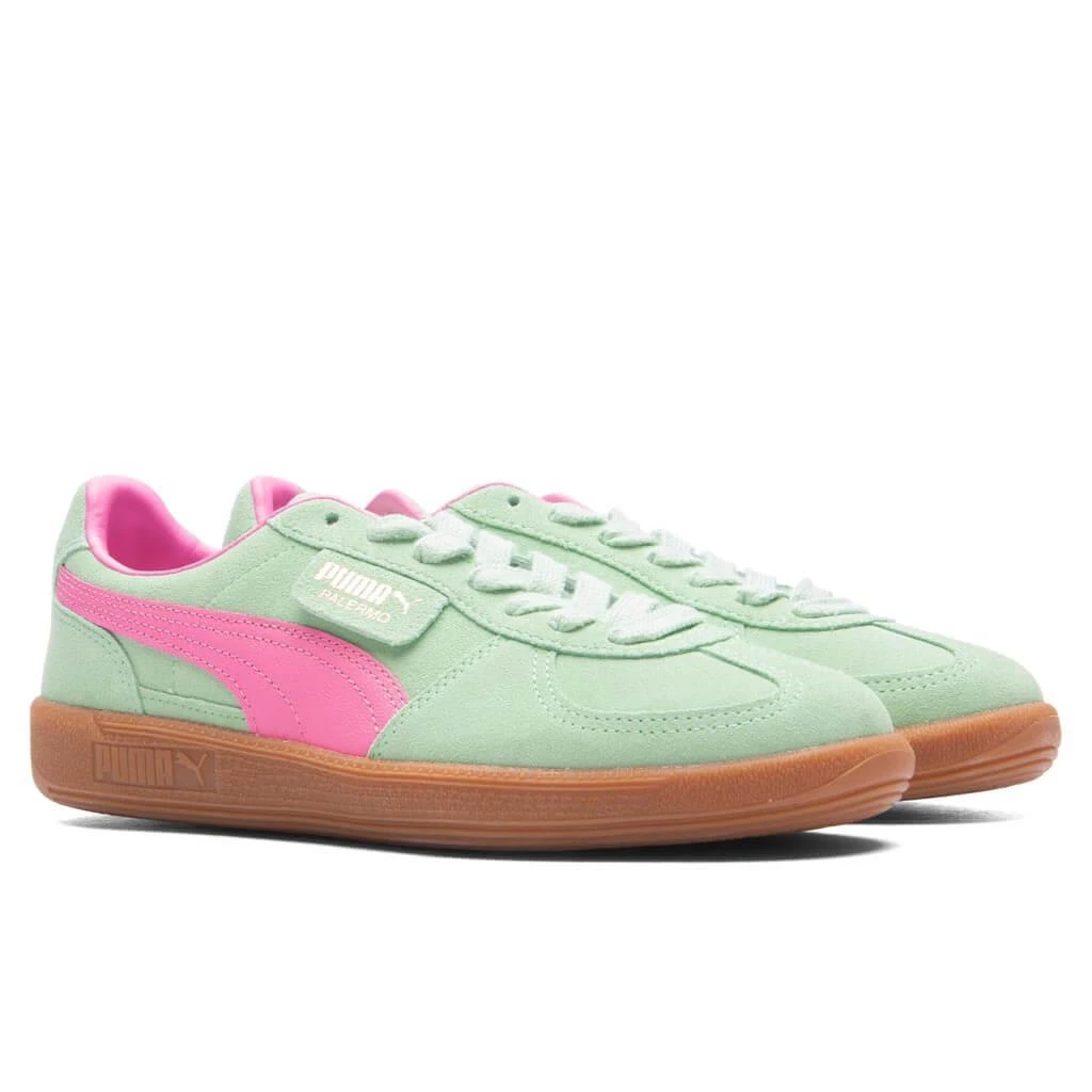 商品Puma|Women's Palermo - Fresh Mint/Fast Pink,价格¥672,第2张图片详细描述