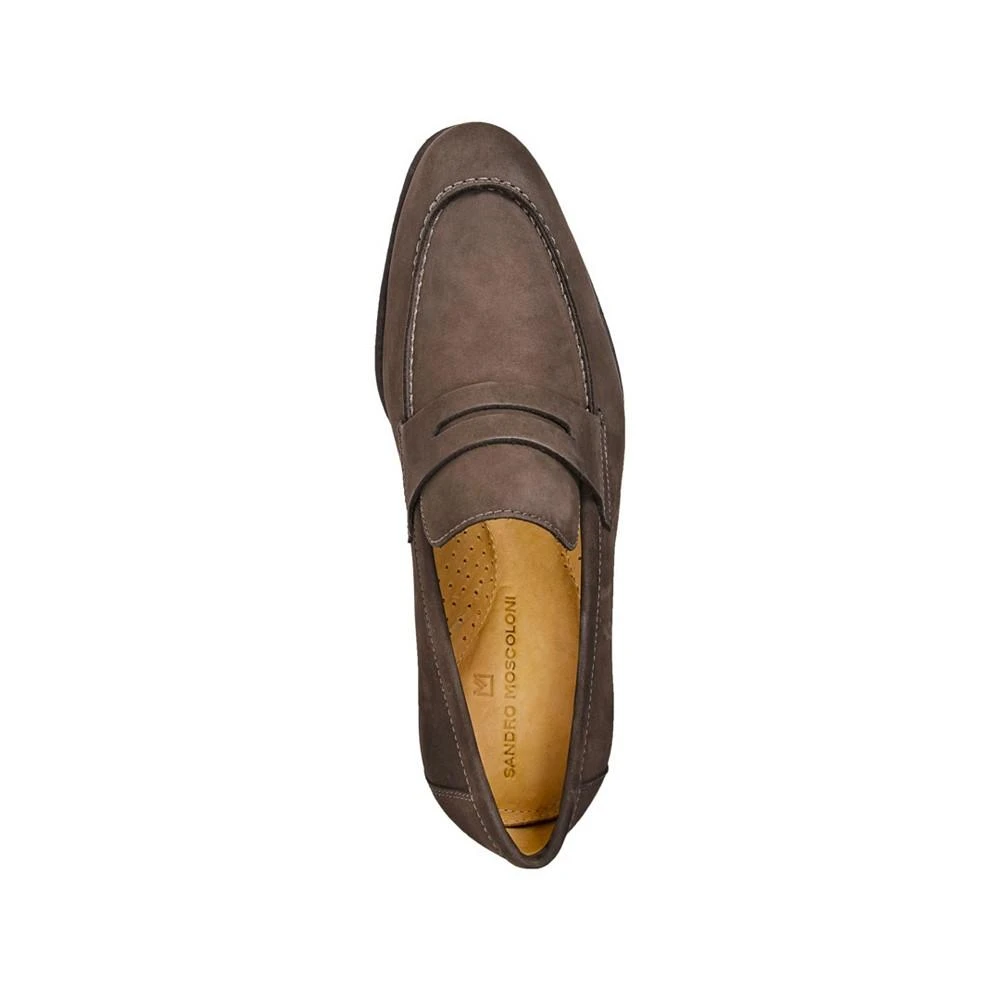 商品Sandro Moscoloni|Men's Moc Toe Penny Strap Slip-On,价格¥1113,第4张图片详细描述