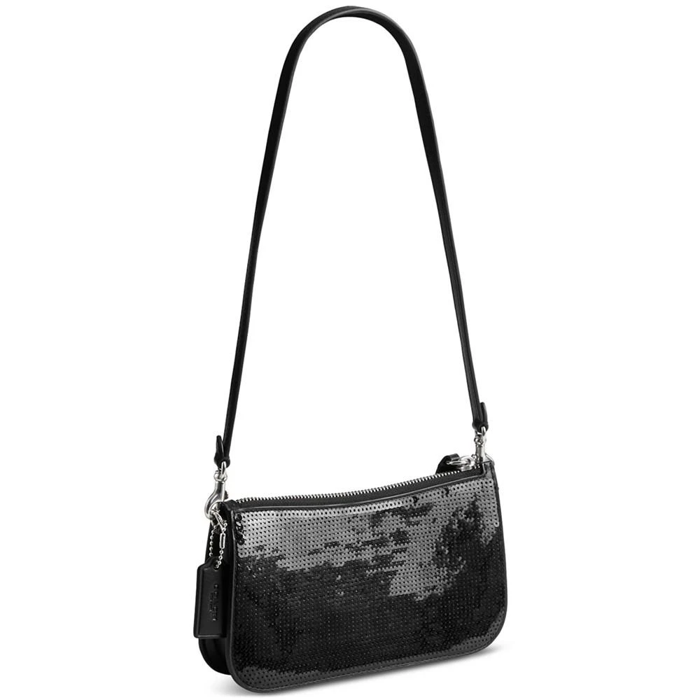 商品Coach|Penn Small Leather Sequined Shoulder Bag,价格¥2222,第2张图片详细描述