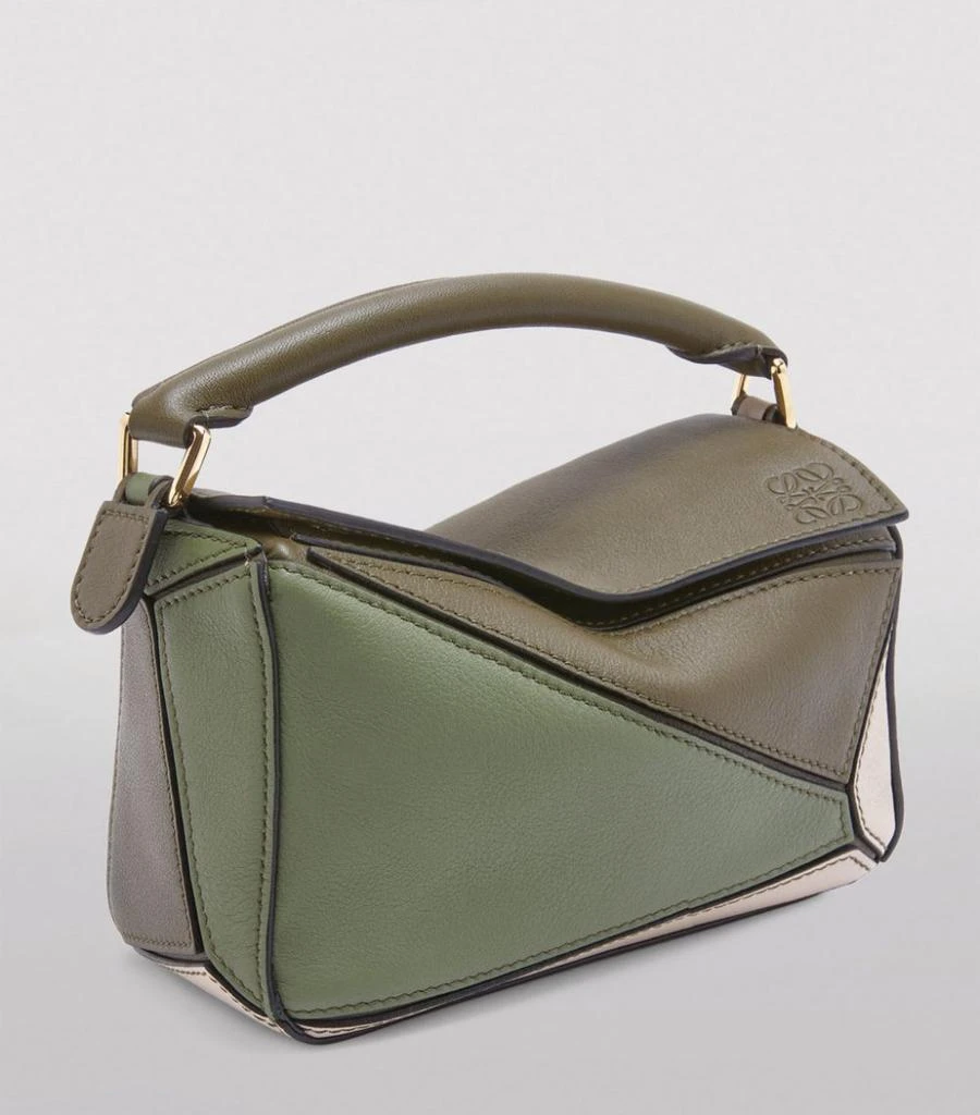 商品Loewe|Mini Leather Puzzle Top-Handle Bag,价格¥15497,第3张图片详细描述