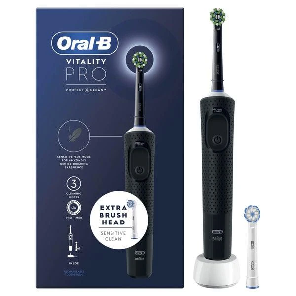 商品Oral-B|Oral B Vitality PRO Black Electric Toothbrush,价格¥446,第3张图片详细描述