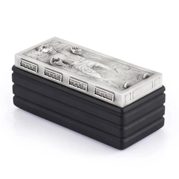 Royal Selangor Star Wars Han Solo Frozen in Carbonite Pewter Container 7.5cm 商品