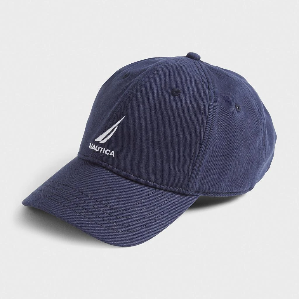 商品Nautica|Mens J-Class Embroidered Cap,价格¥99,第1张图片