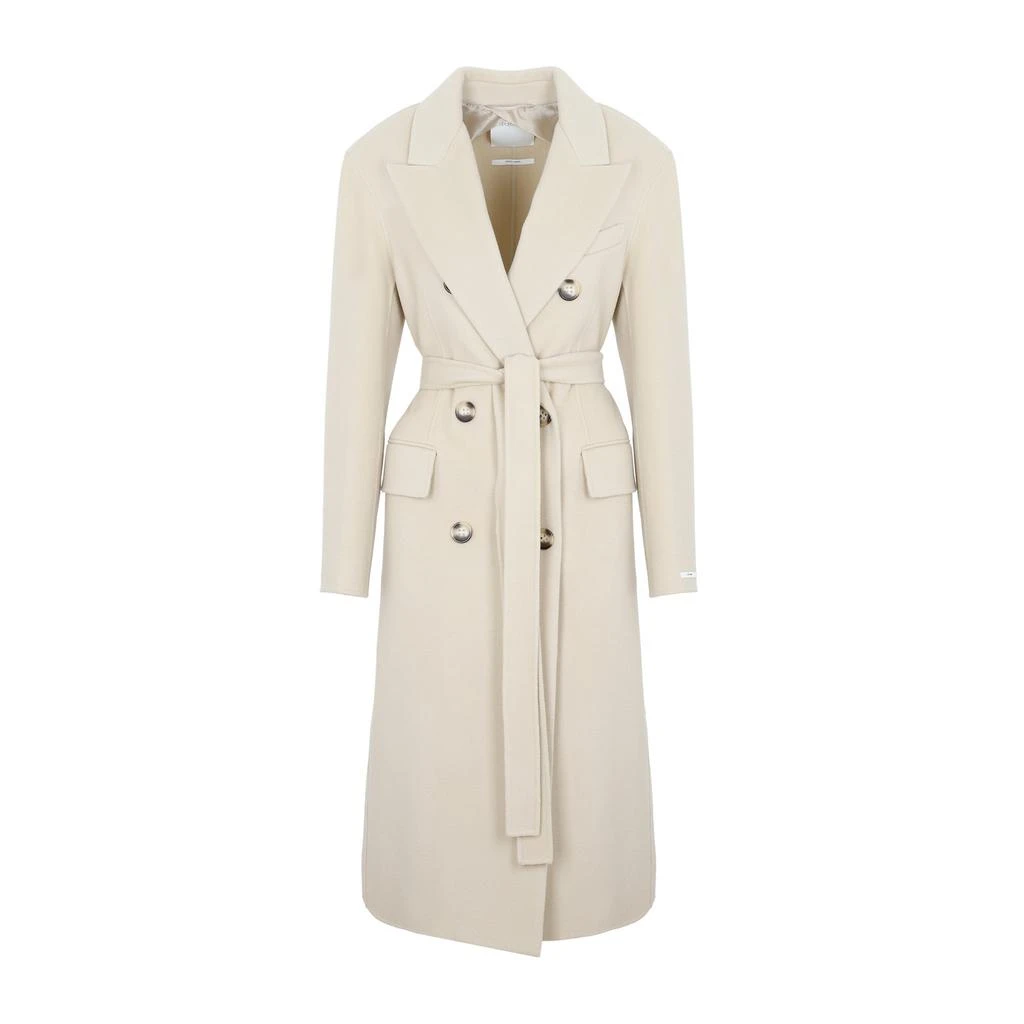 商品Max Mara|Sportmax Double-Breasted Belted Coat,价格¥2747,第1张图片