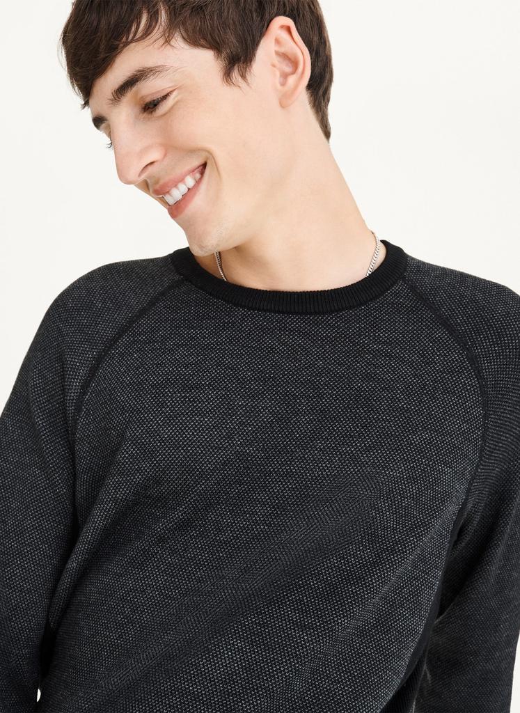 商品DKNY|Birdseye Raglan Sleeve Sweater,价格¥217-¥336,第7张图片详细描述