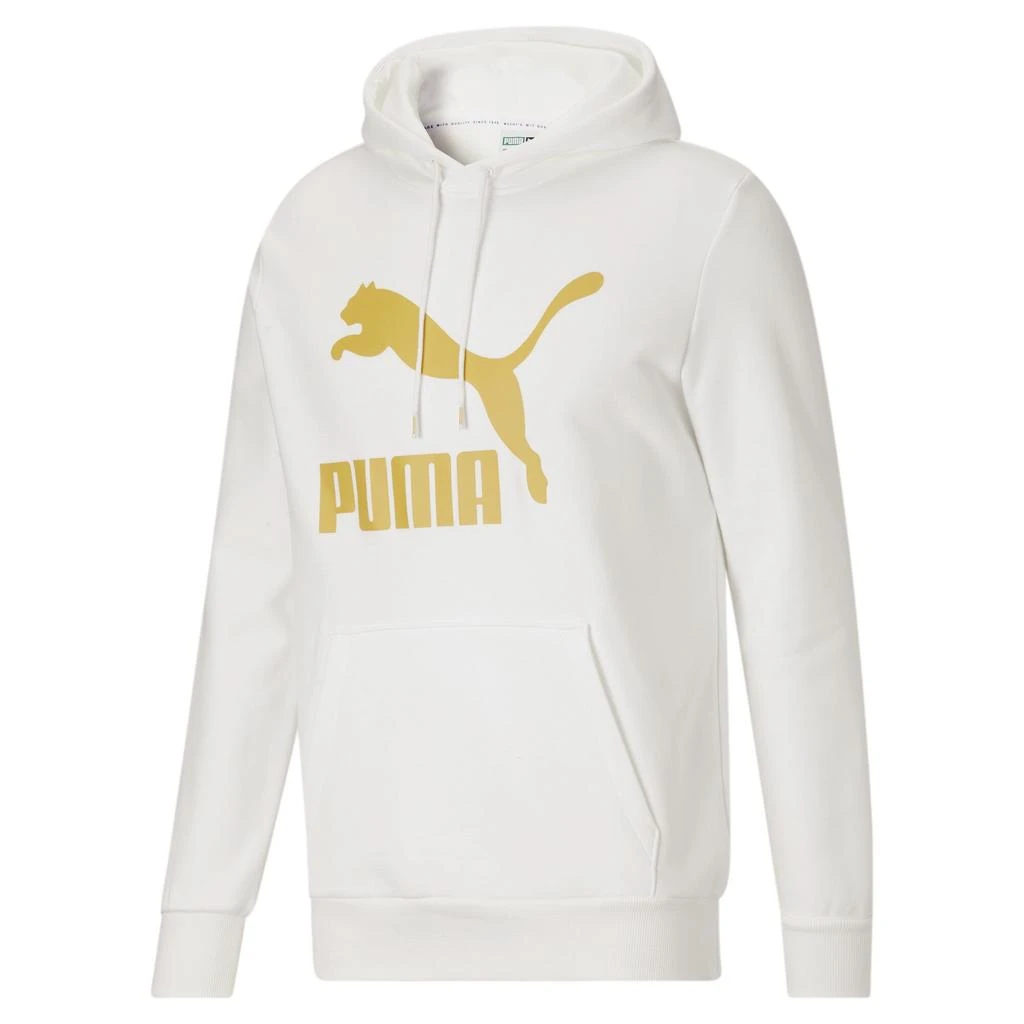 商品Puma|PUMA Men's Classics Logo Hoodie FL,价格¥222,第1张图片