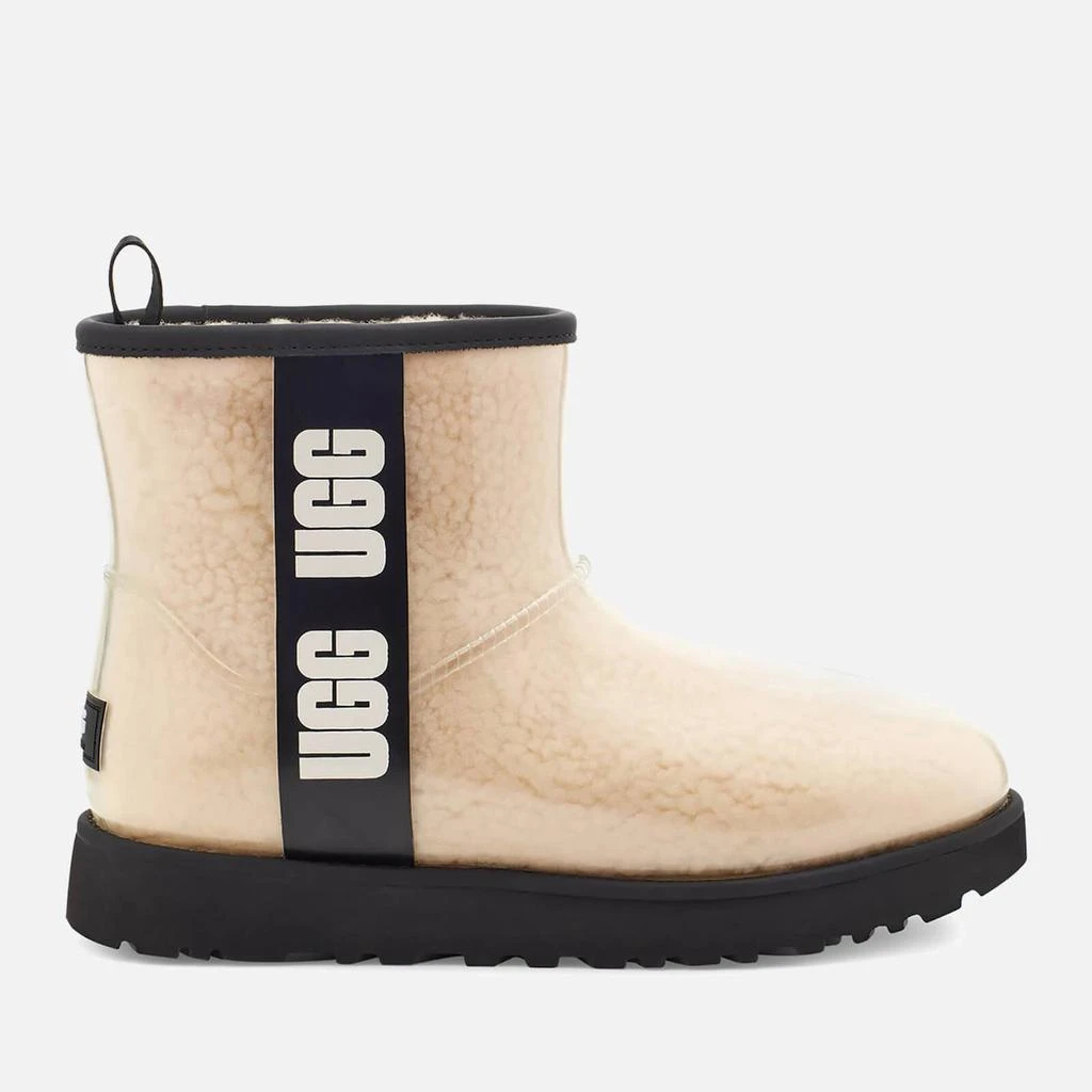 商品UGG|UGG Classic Clear Mini Waterproof Perspex and Faux Shearling Boots,价格¥1087,第1张图片