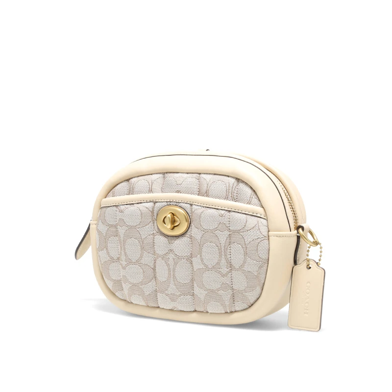 COACH 款女士织物配皮单肩斜挎包C5275B4SHG 商品