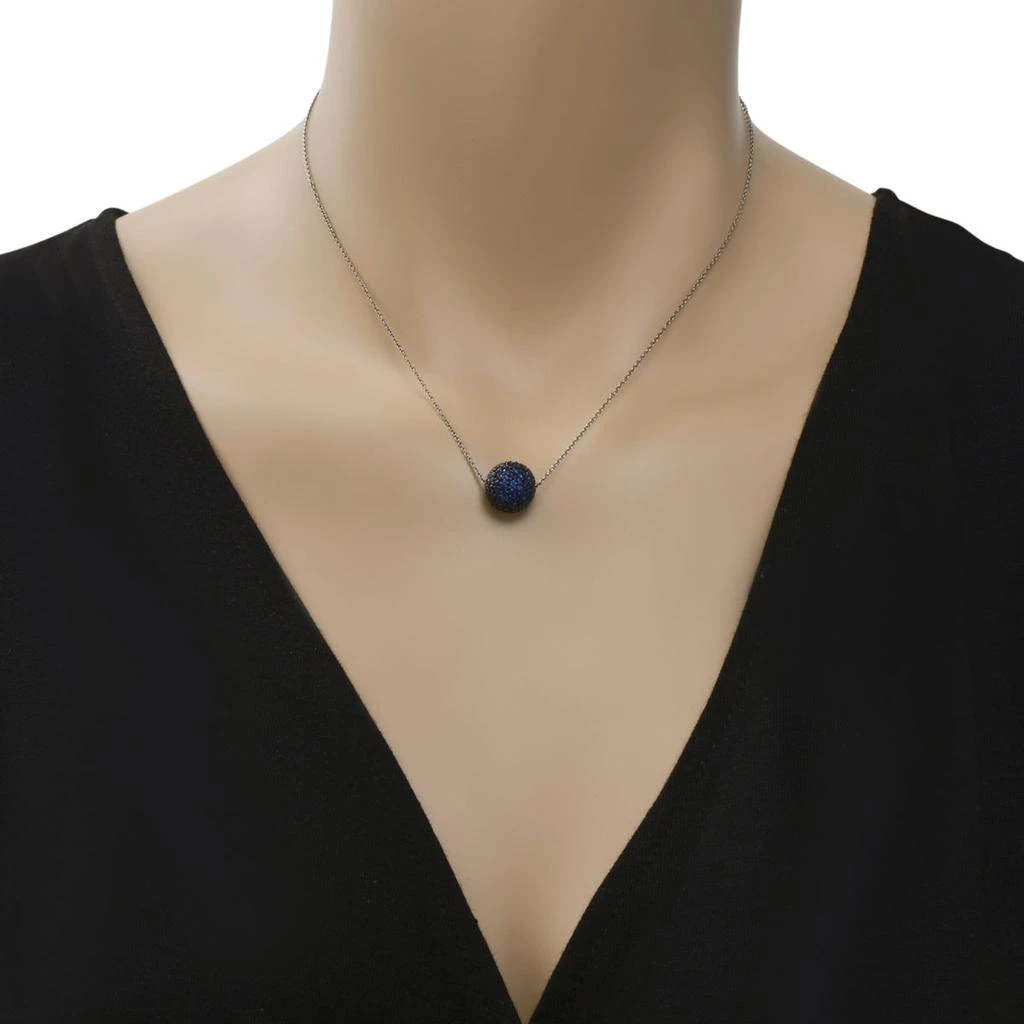 商品Zydo|Zydo Sterling Silver Blue Sapphire 3.03ct. Tw. Pendant Necklace,价格¥1964,第2张图片详细描述
