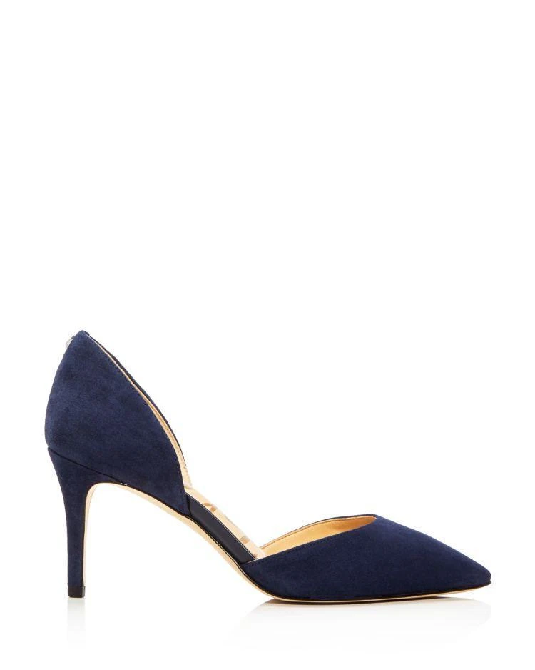 商品Sam Edelman|Telsa Suede d'Orsay Pointed Toe 高跟鞋,价格¥897,第2张图片详细描述