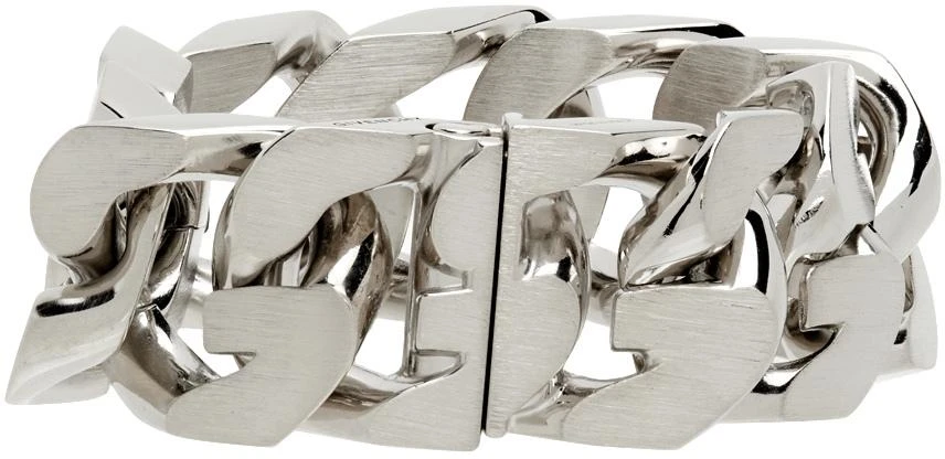 商品Givenchy|Silver G Chain Bracelet,价格¥3552,第4张图片详细描述