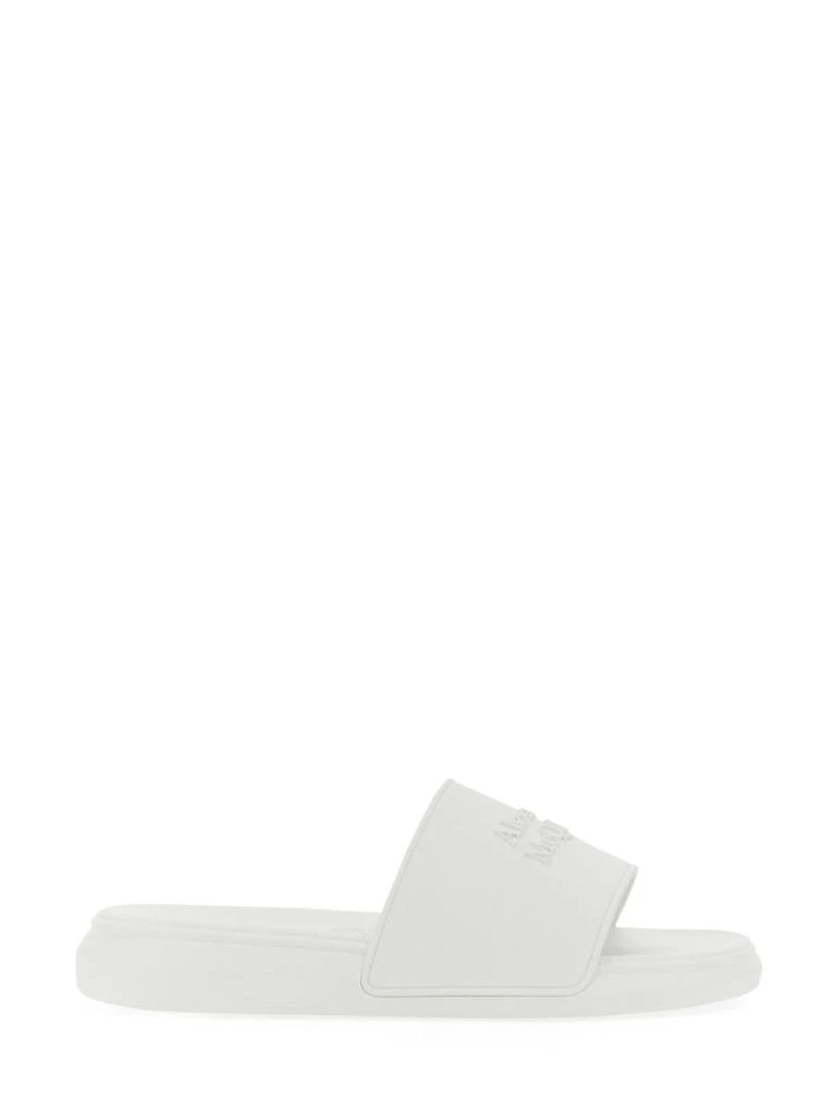 商品Alexander McQueen|ALEXANDER MCQUEEN SANDAL POOL SLIDE,价格¥1494,第1张图片