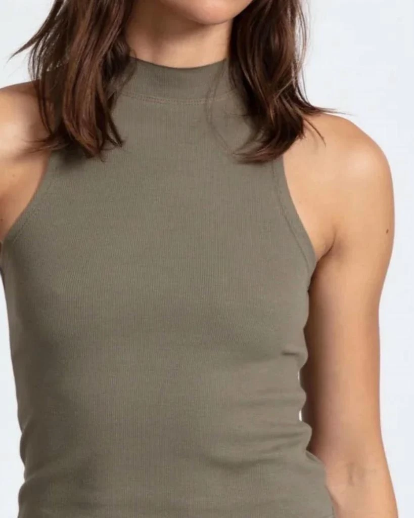 商品ASKK NY|Askk Ny - Ribbed Mock Neck Tank,价格¥526,第2张图片详细描述
