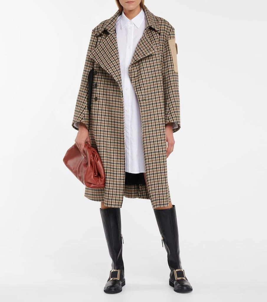商品Roger Vivier|Viv' Rangers皮革及膝靴,价格¥18295,第2张图片详细描述