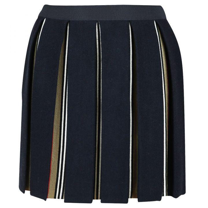 商品Burberry|Dark Navy Amelia Skirt,价格¥794,第1张图片