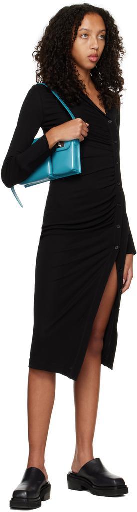 商品Helmut Lang|黑色 Asymmetric Shirt 连衣裙,价格¥3727,第6张图片详细描述