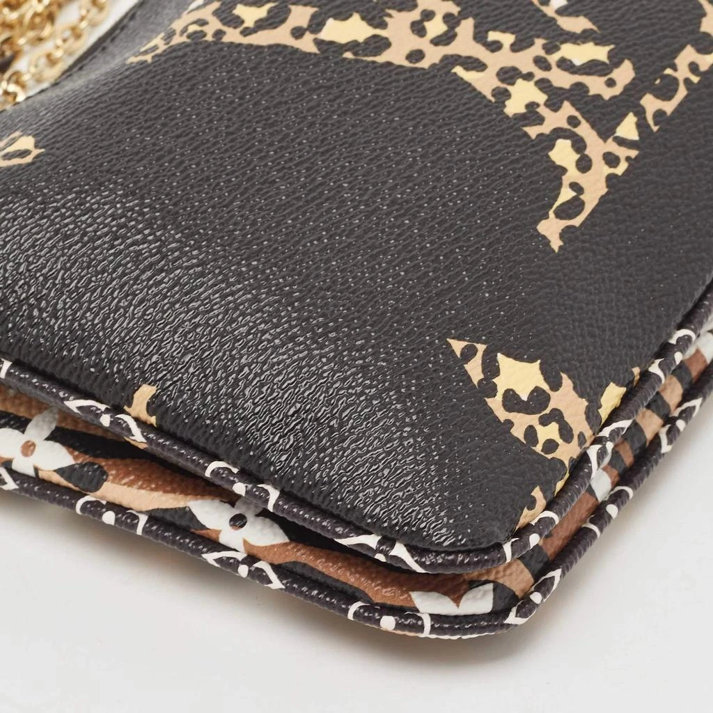 Louis Vuitton Black Monogram Giant Canvas Jungle Double Zip Pochette 商品