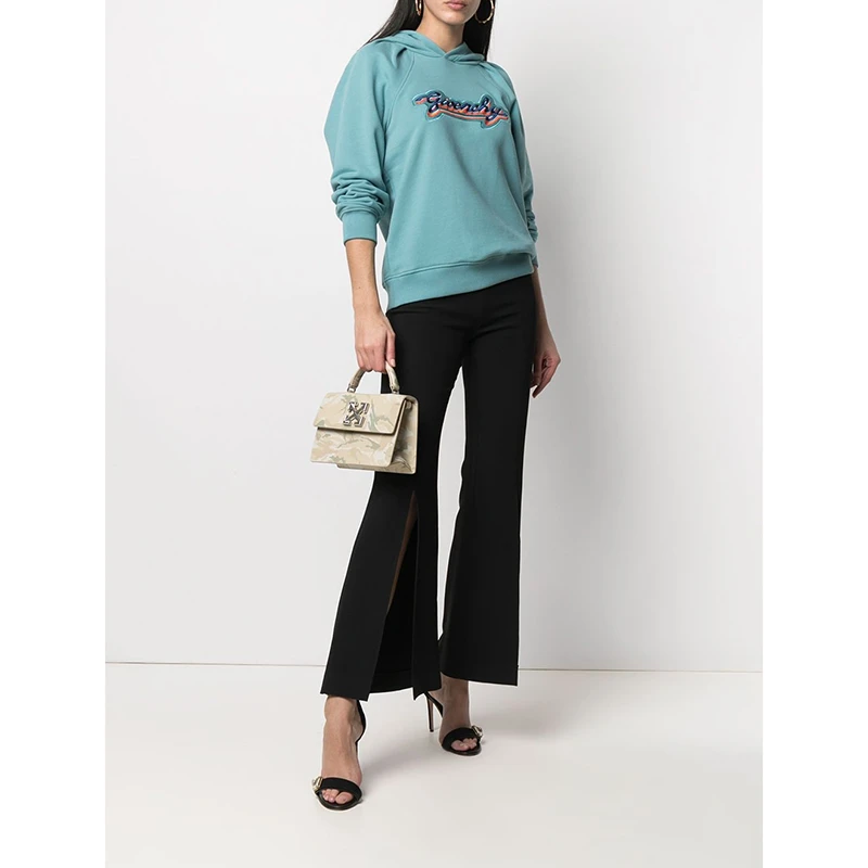 商品Givenchy|GIVENCHY 纪梵希 女士蓝色卫衣/帽衫 BWJ01U3Z4V-468,价格¥5342,第1张图片
