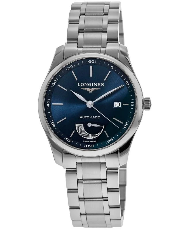 商品Longines|Longines Master Collection Power Reserve 40mm Automatic Blue Dial Steel Men's Watch L2.908.4.92.6,价格¥10383,第1张图片