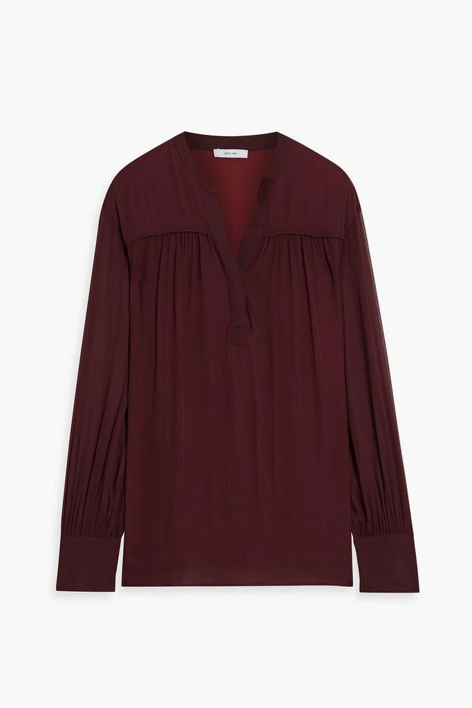商品IRIS & INK|Imogen chiffon blouse,价格¥848,第2张图片详细描述