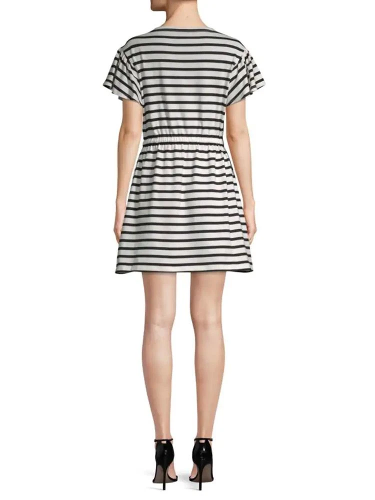 商品Kate Spade|Kate Spade New York - Striped Drawstring Dress,价格¥299,第2张图片详细描述