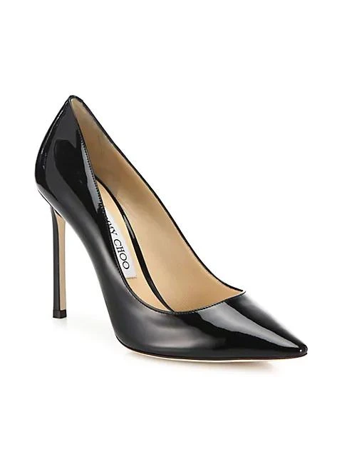 商品Jimmy Choo|Romy 100 漆皮高跟鞋,价格¥4459,第1张图片