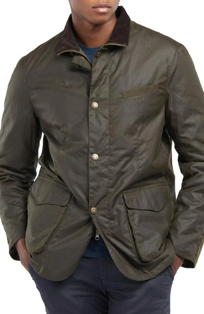 商品Barbour|Observer Wax Jacket,价格¥1765,第1张图片