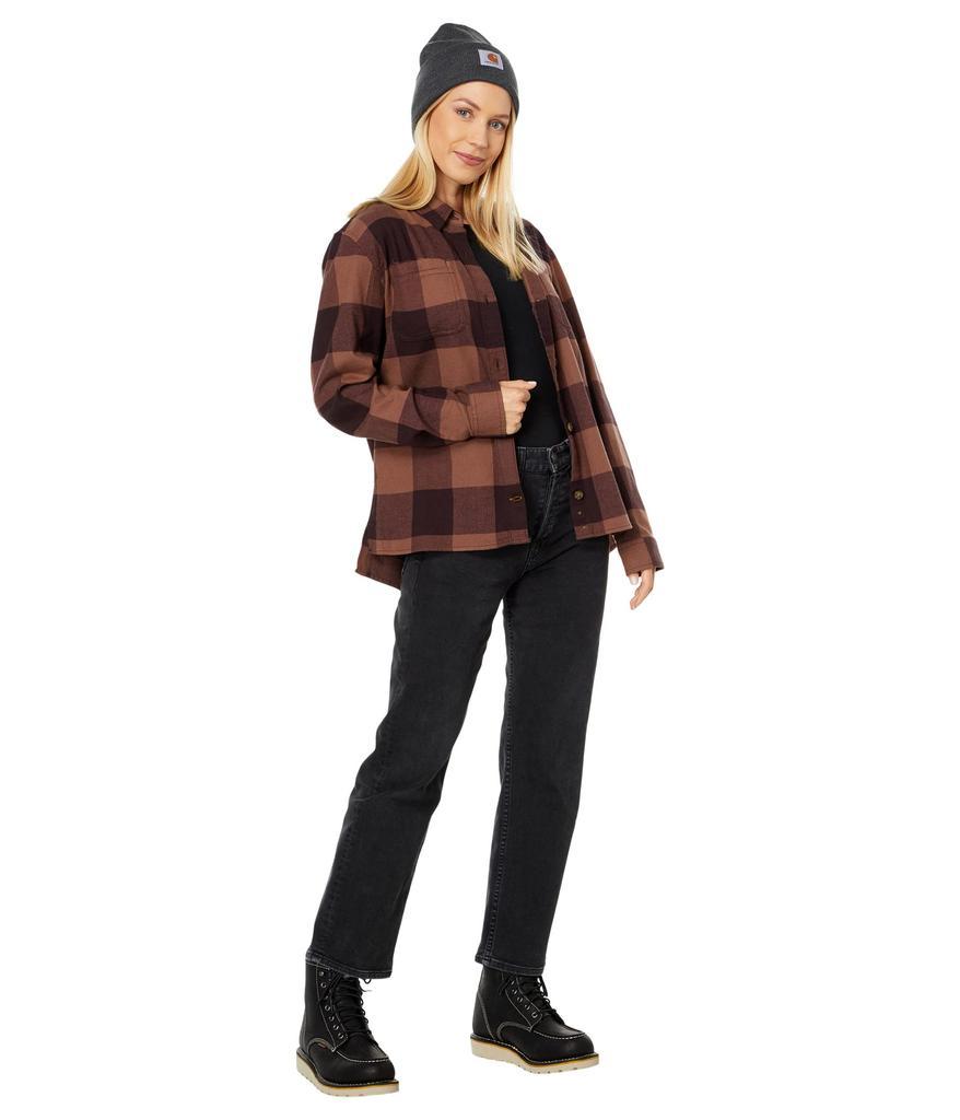 商品Carhartt|Rugged Flex® Loose Fit Midweight Flannel Long Sleeve Plaid Shirt,价格¥373,第6张图片详细描述