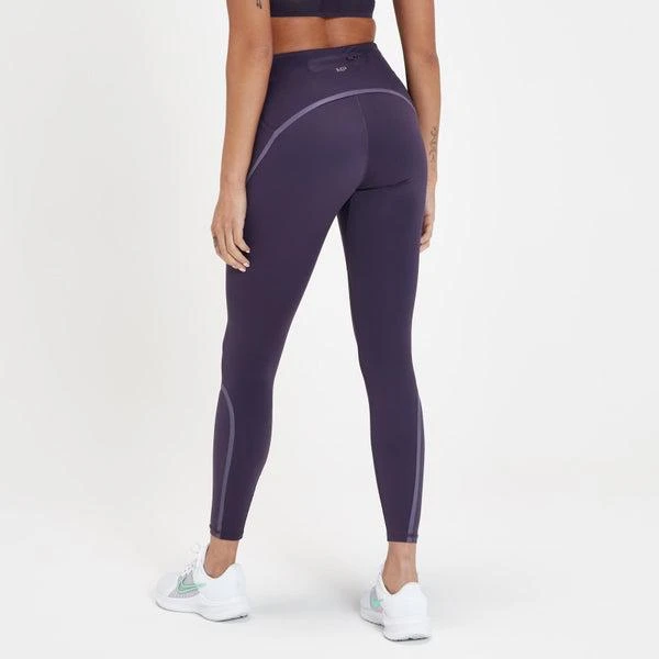 商品Myprotein|MP Women's Velocity Ultra Reflective Leggings - Plum,价格¥431,第2张图片详细描述