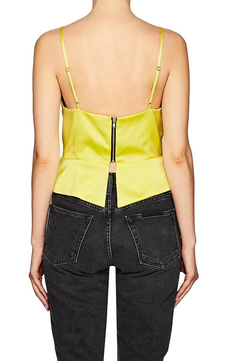 商品Mason by Michelle Mason|Silk Charmeuse Crop Cami,价格¥1413,第2张图片详细描述