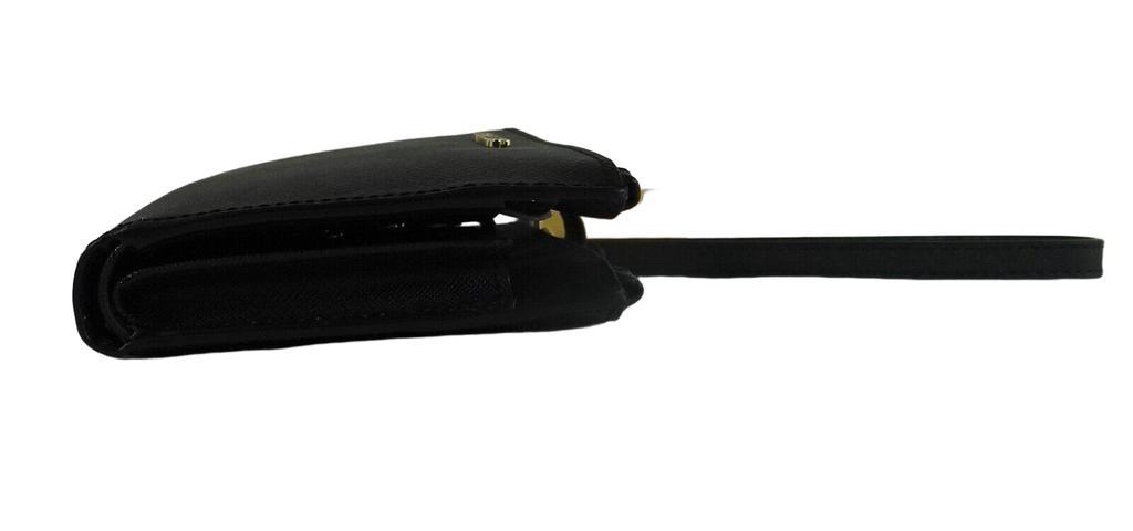 商品Michael Kors|Michael Kors Jet Set  Saffiano Leather Double Zi hone Wristlet Wallet,价格¥813,第6张图片详细描述