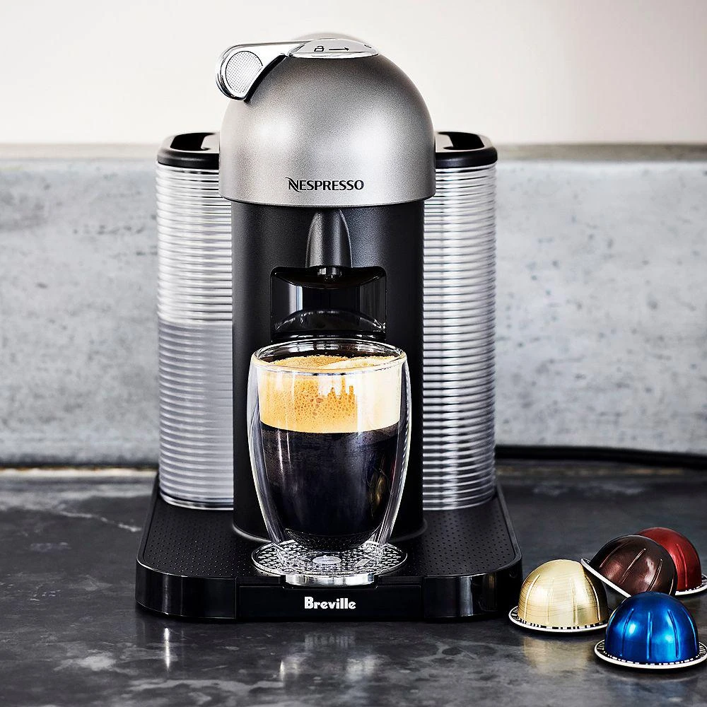 Vertuo by Breville with Aeroccino Milk Frother, Pure Chrome 商品