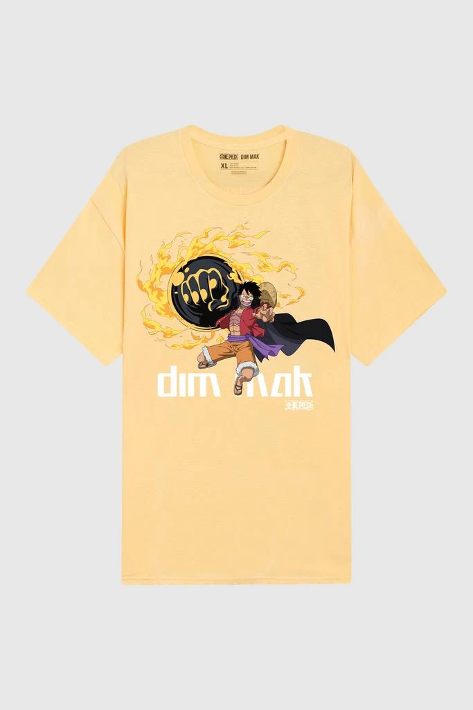 商品ONE PIECE|Dim Mak x One Piece - Luffy Tee - Yellow Haze,价格¥284,第1张图片