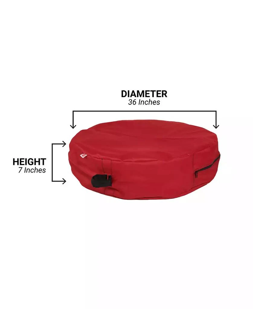 商品Santa's Bag|36" Hanging Christmas Wreath Storage Container,价格¥309,第5张图片详细描述