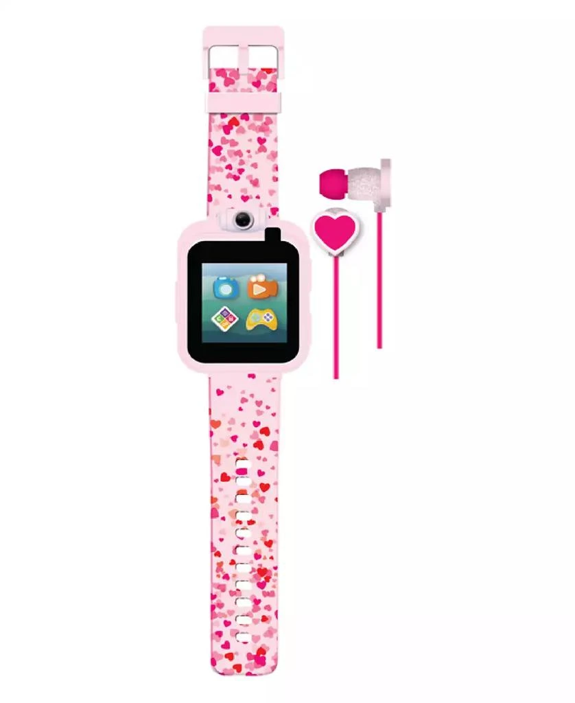 商品Playzoom|Kids Pink Silicone Smartwatch 42mm Gift Set,价格¥187,第1张图片