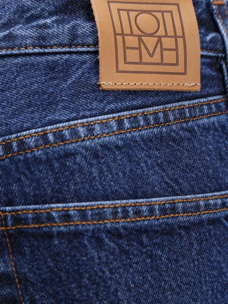 商品Totême|Totême Logo Patch High-Waisted Jeans,价格¥1747,第3张图片详细描述