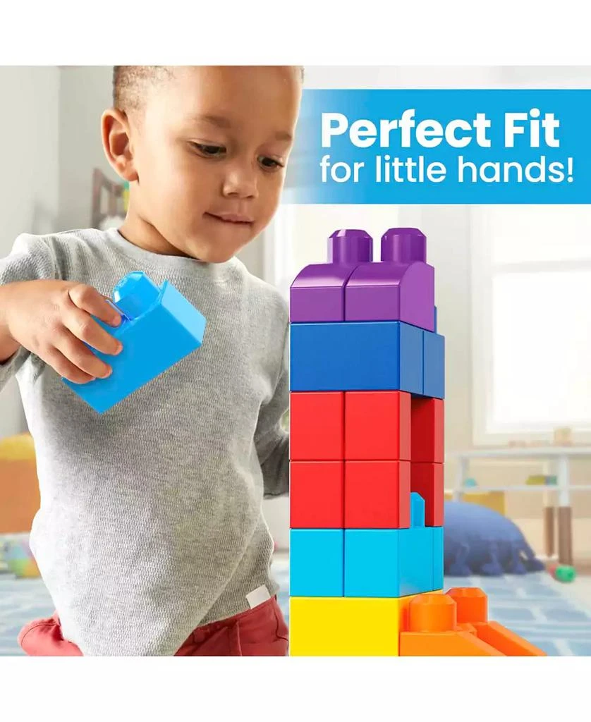 80-piece Big Building Bag Blocks for Toddlers 1-3, Blue 商品