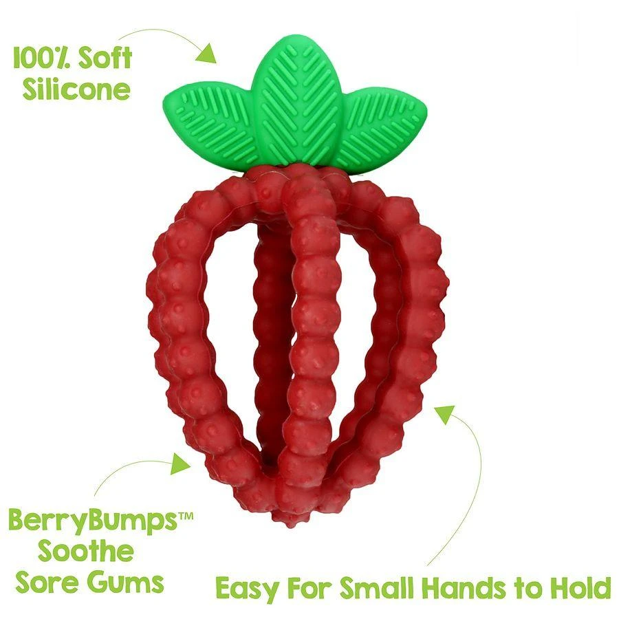 商品Raz Baby|Raz-berry Bites Silicone Teething Toy,价格¥74,第4张图片详细描述